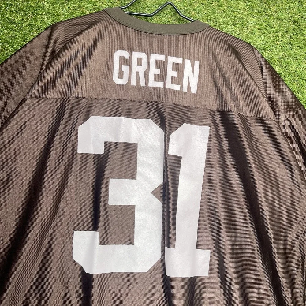 Cleveland Browns Jersey Mens 2XL William Green #31 NFL Football Printed Sport